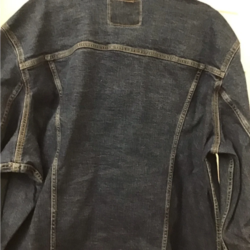 Levi's Dark Blue Denim Jacket - Picture 8 of 9